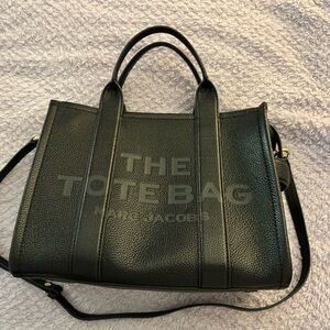 Marc Jacobs Black Leather Briefcase
